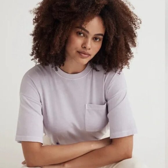 Madewell Tops - NWT Madewell Garment-Dyed Oversized Pocket Tee